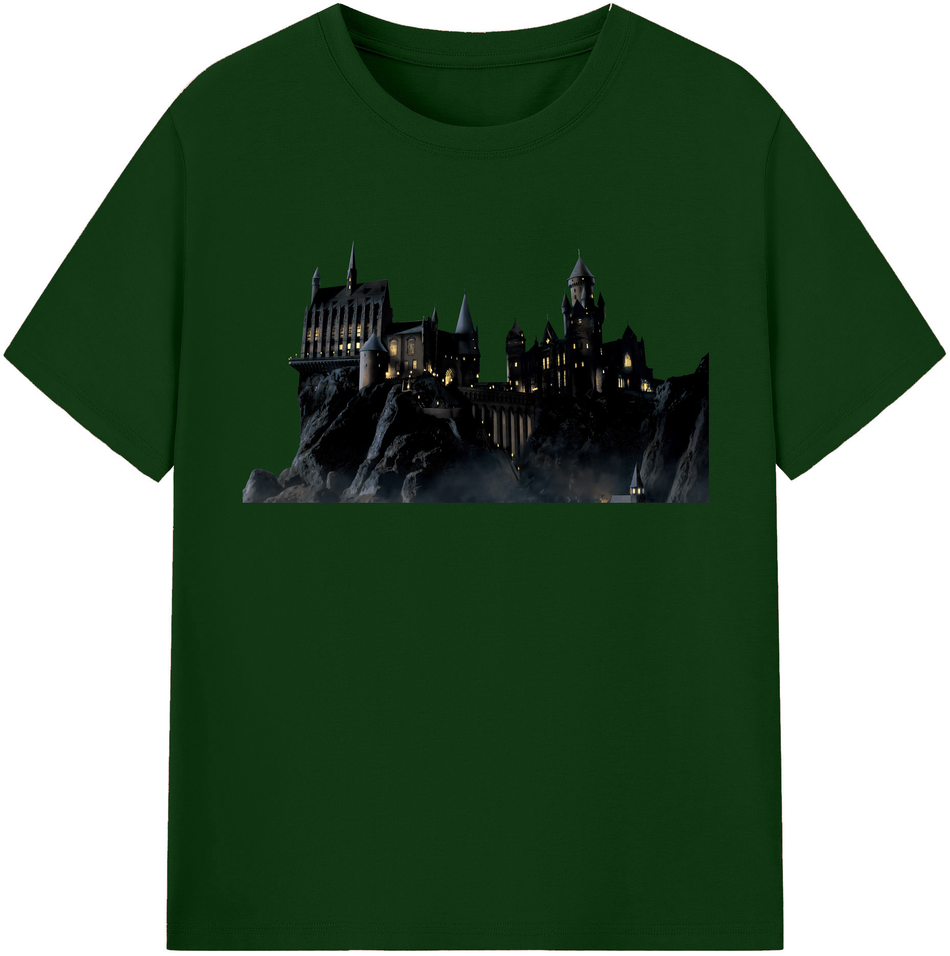 （画像用） Harry Potter ハリー・ポッターシリーズ 綿100％半袖Tシャツ（フロントプリント）